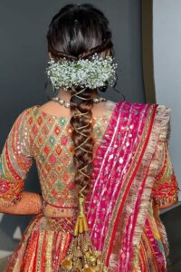 hair style girl for wedding