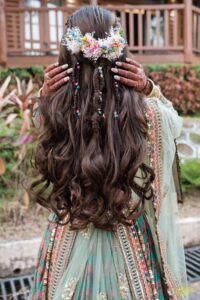 hair style girl for wedding