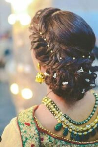 hair style girl for wedding