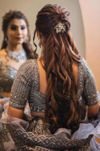 hair style girl for wedding