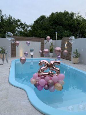 Pool Party terrace decoration
