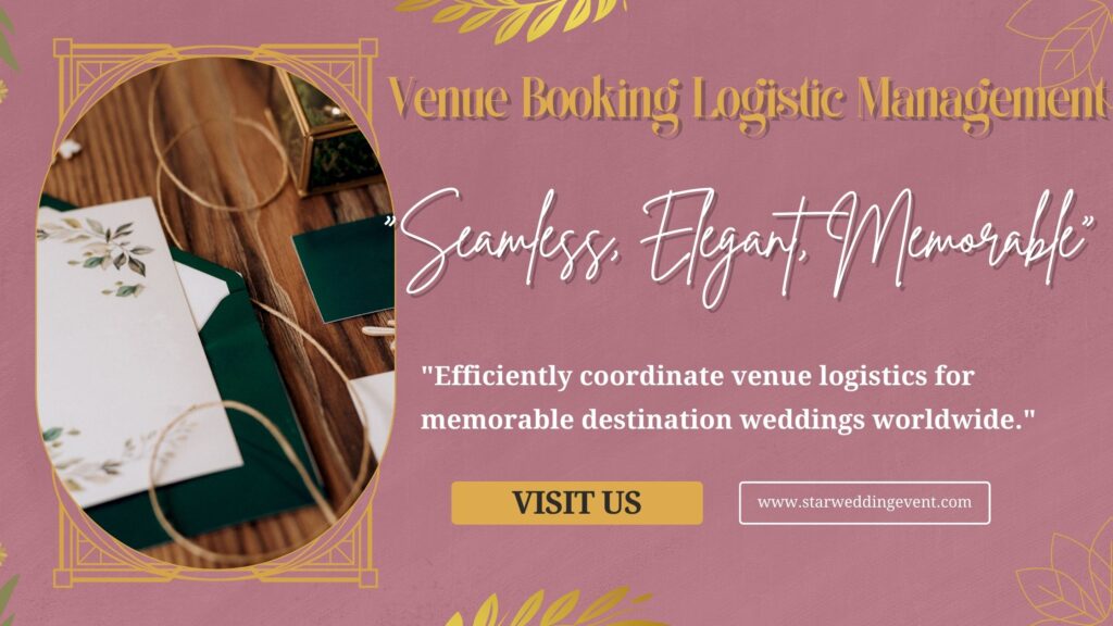 Venue Booking Logistic Management