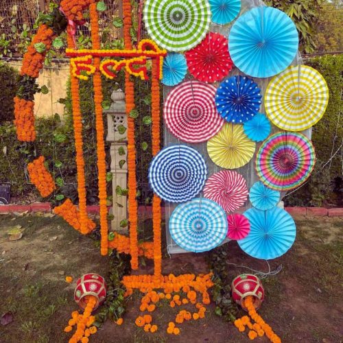 Haldi Decoration Ideas