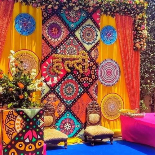 Haldi Decoration Ideas