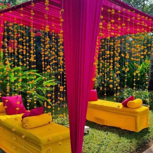 Haldi Decoration Ideas